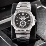 Replica Watches for Sale Patek Philippe Annual Calendar Watches Stainless Steel with Diamond 40mm